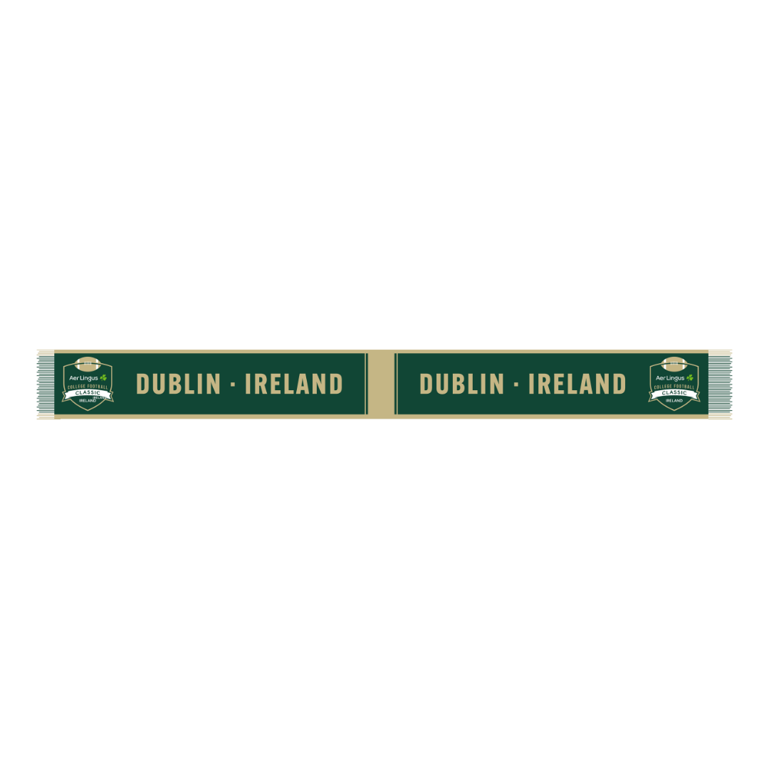 College Football Dublin Scarf College Football Ireland Store