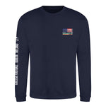 Ireland Island Mash Up Navy Sweatshirt