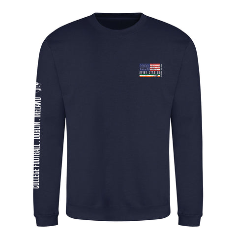 Ireland Island Mash Up Navy Sweatshirt